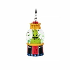 Disney Snowglobe Ornament - Oogie Boogie - Mini