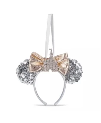 Disney Ear Headband Ornament - Minnie Mouse Fantasyland Castle 3 Disney Ear Headband Ornament - Minnie Mouse Fantasyland Castle