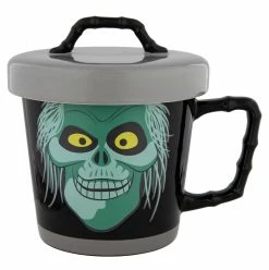 Disney Mug With Lid - Hatbox Ghost - Haunted Mansion - Heat Sensitive
