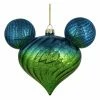 Disney Mickey Ears Icon Ornament - Mickey Mouse Ombre - Blue & Green -Christmas Items shop dc18h72964835