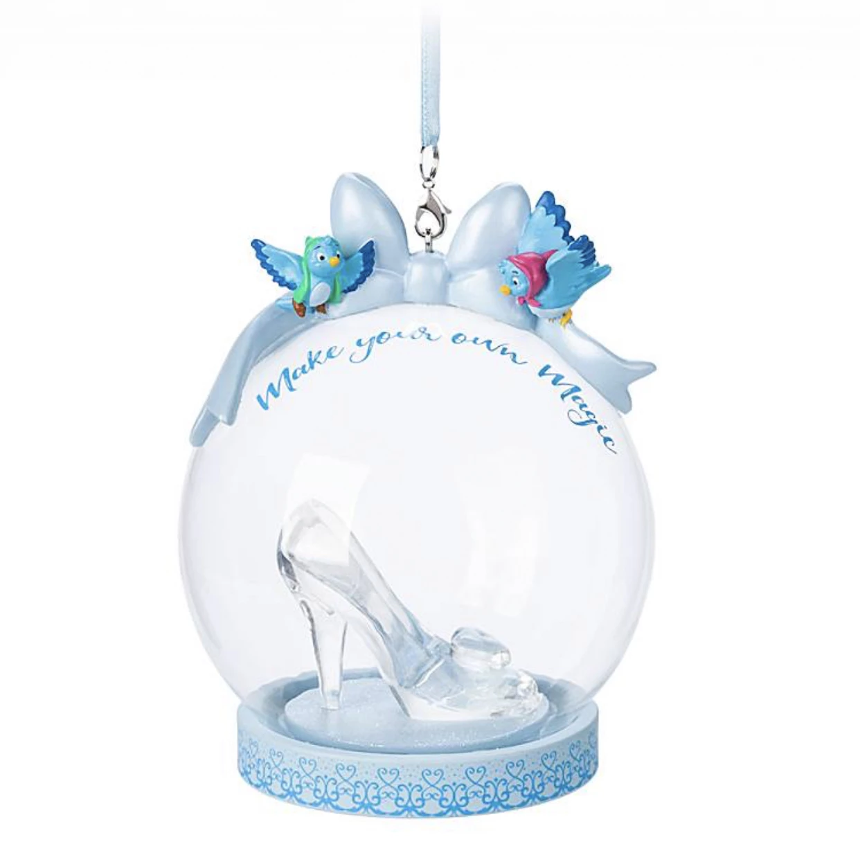 Disney Globe Ornament - Cinderella Glass Slipper - Make Your Own Magic 3 Disney Globe Ornament - Cinderella Glass Slipper - Make Your Own Magic