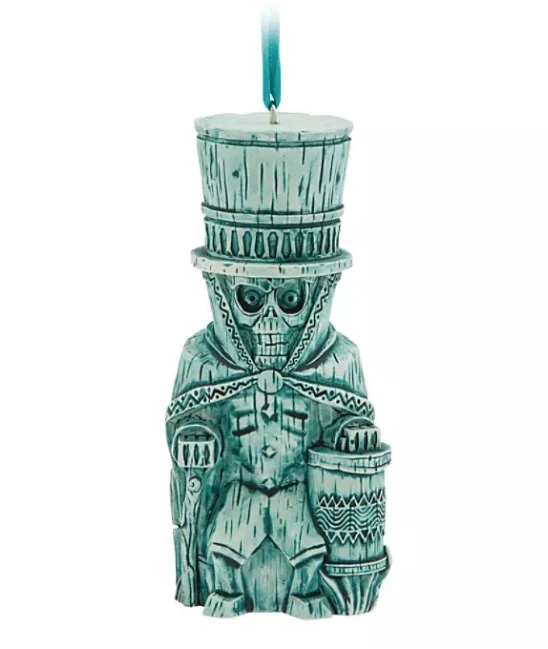 Disney Figural Ornament - Hatbox Ghost Trader Sam's Enchanted Tiki Bar 3 Disney Figural Ornament - Hatbox Ghost Trader Sam's Enchanted Tiki Bar
