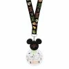 Disney Glow Lanyard - 2018 Halloween - Mickey Mouse And Friends -Christmas Items shop file 06f04ea4