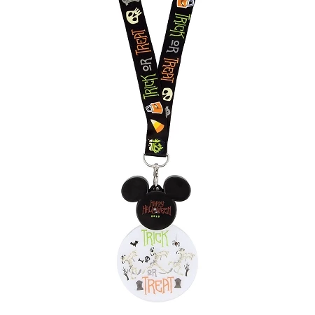 Disney Glow Lanyard - 2018 Halloween - Mickey Mouse And Friends 3 Disney Glow Lanyard - 2018 Halloween - Mickey Mouse And Friends