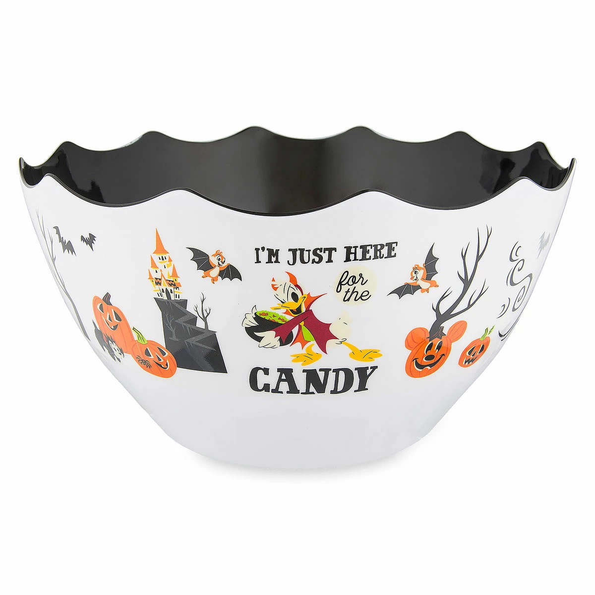 Disney Halloween Candy Bowl - Mickey And Friends - Here For The Candy 3 Disney Halloween Candy Bowl - Mickey And Friends - Here For The Candy