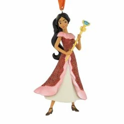 Disney Figure Christmas Ornament - Elena With Scepter Of Light