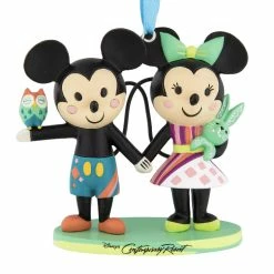 Disney Figure Christmas Ornament - Contemporary - Mickey And Minnie