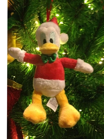 Disney Christmas Ornament - Santa Donald Duck Plush - 5 Inch 3 Disney Christmas Ornament - Santa Donald Duck Plush - 5 Inch