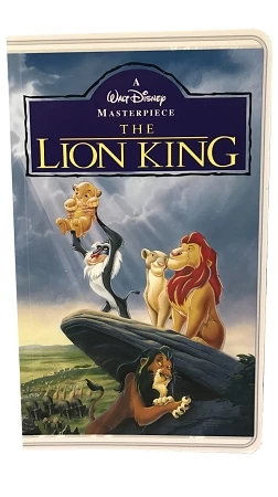 Disney Notebook - VHS Tape Illusion - The Lion King 3 Disney Notebook - VHS Tape Illusion - The Lion King