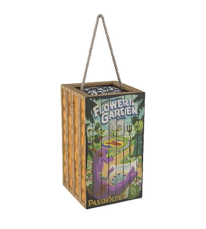 Disney Ornament - 2018 Flower And Garden Festival - Passholder 3 Disney Ornament - 2018 Flower And Garden Festival - Passholder