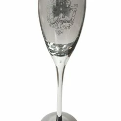 Disney Glass Flute - Wedding - Love Is Magical - Castle