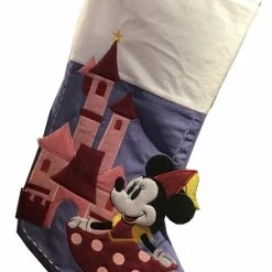 Disney Christmas Stocking - Minnie Mouse And Castle