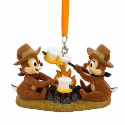 Disney Christmas Ornament - Chip And Dale Roasting Marshmallows