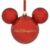 Disney Christmas Ornament - Mickey Mouse Icon - Red Walt Disney World 2 Disney Christmas Ornament - Mickey Mouse Icon - Red Walt Disney World -Christmas Items shop img 9672