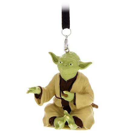 Disney Christmas Ornament - Yoda Figural 3 Disney Christmas Ornament - Yoda Figural