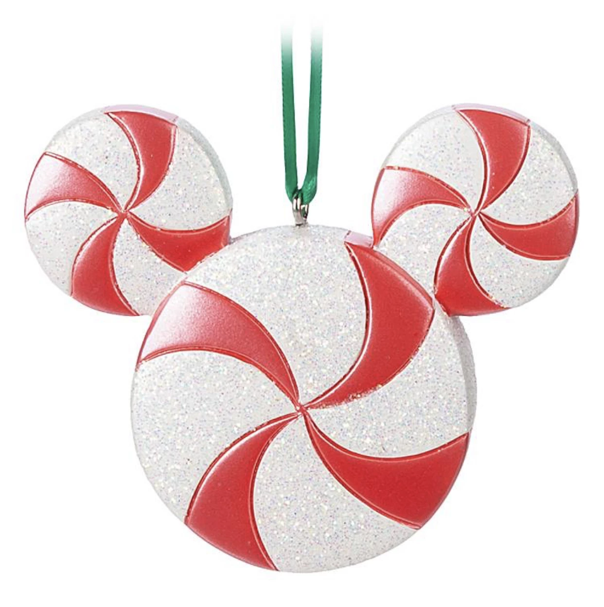 Disney Figure Ornament - Mickey Mouse Peppermint Candy 3 Disney Figure Ornament - Mickey Mouse Peppermint Candy