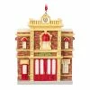Disney Figurine Ornament - Main Street U.S.A. Firehouse -Christmas Items shop sc102186