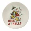 Disney Dessert Plate - Holiday Donald Duck - Duck The Halls 2 Disney Dessert Plate - Holiday Donald Duck - Duck The Halls -Christmas Items shop sc102361