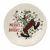 Disney Dessert Plate - Holiday Goofy - Merry And Bright -Christmas Items shop sc102362