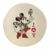 Disney Dessert Plate - Holiday Minnie - Joy -Christmas Items shop sc102363