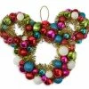 Disney Holiday Wreath - Mickey Mouse Icon Tinsel And Ornament 2 Disney Holiday Wreath - Mickey Mouse Icon Tinsel And Ornament -Christmas Items shop sc102375