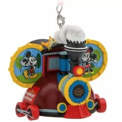 Disney Ear Hat Ornament - Mickey & Minnie's Runaway Railway