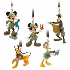 Disney Ornament Set - Safari Mickey & Friends - Animal Kingdom