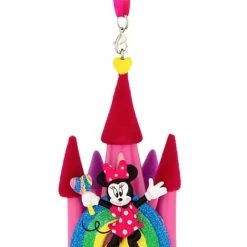 Disney Figurine Ornament - Minnie Mouse Fantasyland Castle