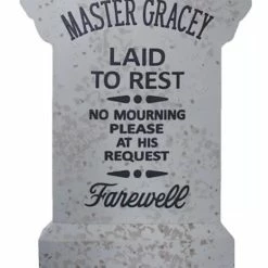 Disney Tombstone Replica - Master Gracey Garden Tombstone