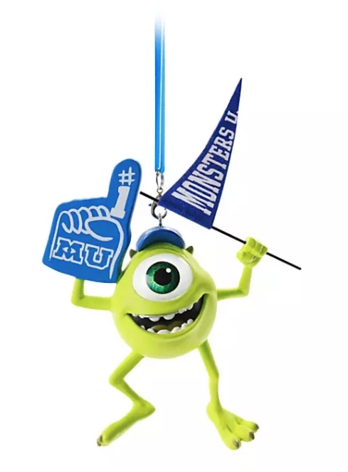 Disney Figural Ornament - Mike Wazowski - Monsters University 3 Disney Figural Ornament - Mike Wazowski - Monsters University