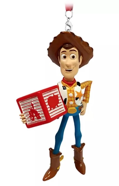 Disney Figurine Ornament - Woody With Block - Toy Story 3 Disney Figurine Ornament - Woody With Block - Toy Story