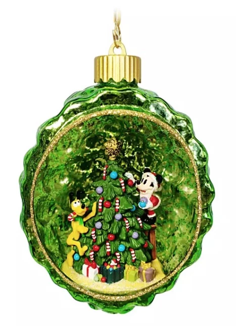 Disney Light Up Ornament - Mickey Mouse And Pluto Pinecone 3 Disney Light Up Ornament - Mickey Mouse And Pluto Pinecone