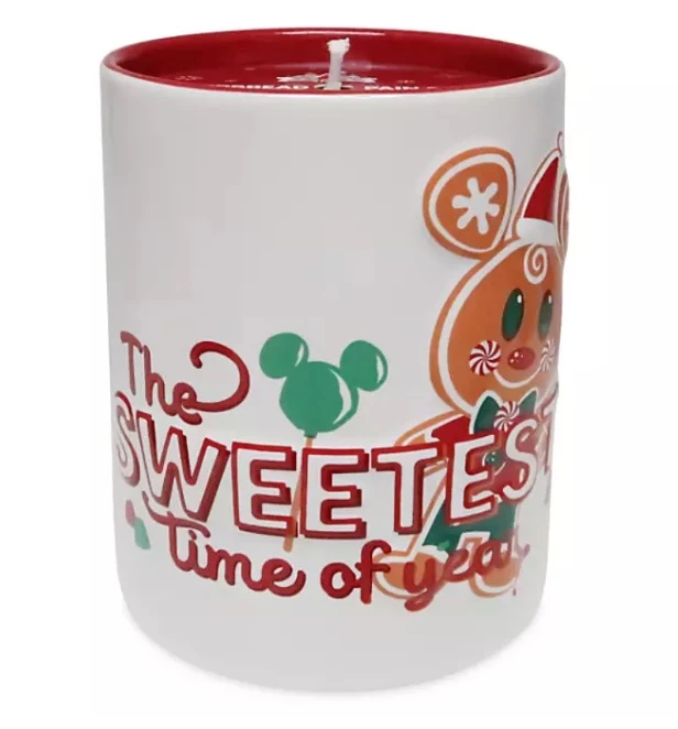 Disney Holiday Candle - Mickey Mouse Gingerbread - Scented 3 Disney Holiday Candle - Mickey Mouse Gingerbread - Scented