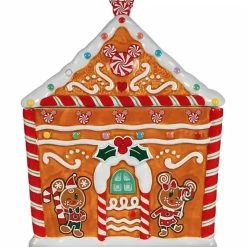 Disney Cookie Jar - Mickey & Minnie Gingerbread House