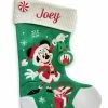 Disney Christmas Stocking - Mickey Mouse With Ornament - Green -Christmas Items shop sc132561