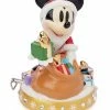 Disney Musical Figurine - Santa Mickey Mouse With Gifts