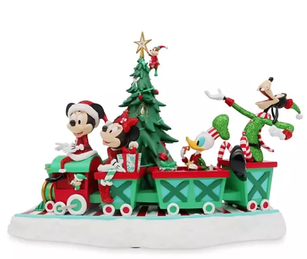 Disney Musical Figurine - Mickey Mouse And Friends Train 3 Disney Musical Figurine - Mickey Mouse And Friends Train