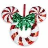 Disney Door Hanger - Holiday Mickey Peppermint - Sequined -Christmas Items shop sc132611