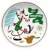 Disney Dessert Plate - Holiday Goofy - All Wrapped Up -Christmas Items shop sc132625