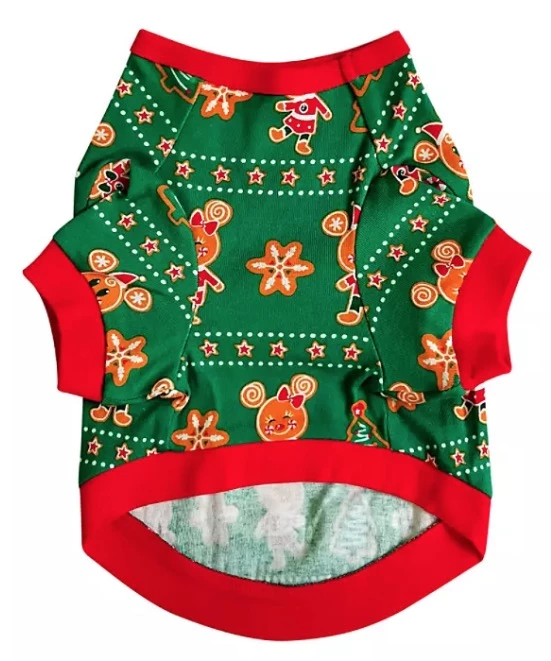 Disney Pajama For Dogs - Holiday Mickey And Minnie Gingerbread 3 Disney Pajama For Dogs - Holiday Mickey And Minnie Gingerbread