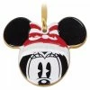 Disney Disc Ornament - Santa Minnie Mouse Icon - Ceramic -Christmas Items shop sc132685