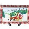 Disney Serving Tray - Holiday Mickey Mouse And Friends 1 Disney Serving Tray - Holiday Mickey Mouse And Friends -Christmas Items shop sc132875