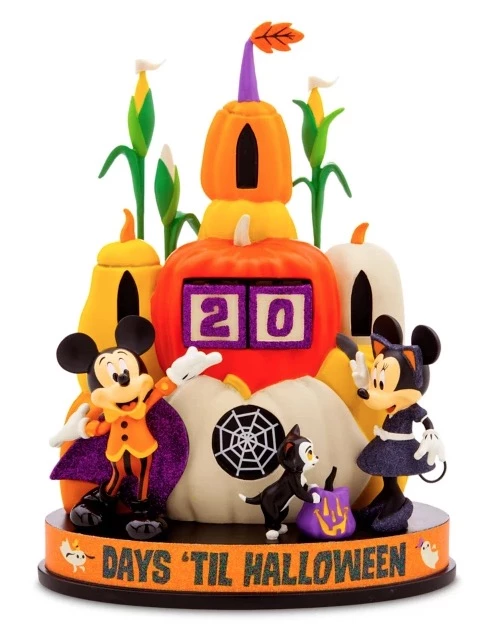 Disney Countdown Calendar - 2021 Halloween - Mickey And Minnie 3 Disney Countdown Calendar - 2021 Halloween - Mickey And Minnie