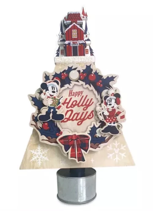 Disney Holiday Figure Tree - Mickey And Friends - Spinning Musical 3 Disney Holiday Figure Tree - Mickey And Friends - Spinning Musical