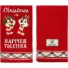 Disney Kitchen Towel - Walt's Holiday Lodge - Chip 'n Dale 1 Disney Kitchen Towel - Walt's Holiday Lodge - Chip 'n Dale -Christmas Items shop sc151168