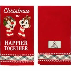 Disney Kitchen Towel - Walt's Holiday Lodge - Chip 'n Dale