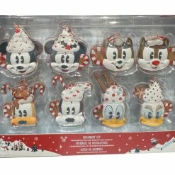 Disney Ornament Set - Mickey Mouse And Friends Cocoa