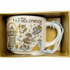 Disney Starbucks Mug Ornament - 50th Anniversary - Hollywood Studios