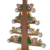 Disney Light Up Tree - Holiday Santa Mickey & Friends - Wooden