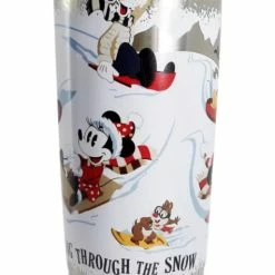 Disney Travel Tumbler - Holiday Mickey & Friends - Stainless Steel